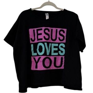 Brisco Brands “JESUS LOVES YOU” Tee – Ladies 3XL